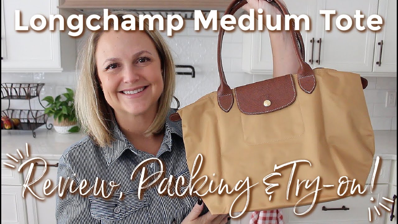 LONGCHAMP | Сумка-тоут Le Pliage MEDIUM! Обзор, упаковка и удобство ношения на теле! | GatorMOM