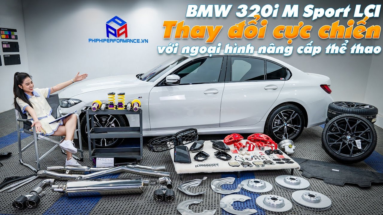 BMW 320i M-SPORT LCI 2023 ( G20 ) Thay đổi cực chiến với gói nâng cấp hơn 600 triệu | Mi Mi BMW