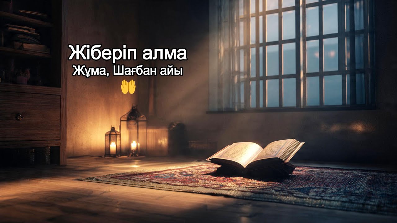 Жұма, Шағбан айы 🌙 | Бұл дұғаны жіберіп алмаhr12