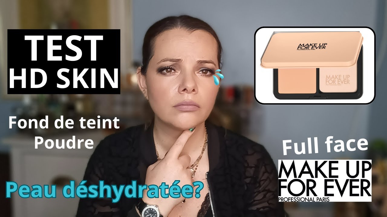 NOUVEAUTE MAKE UP FOR EVER: HD SKIN POWDER FOUNDATION😅 TEST DE 3 APPLICATIONS. FULL FACE MUFE