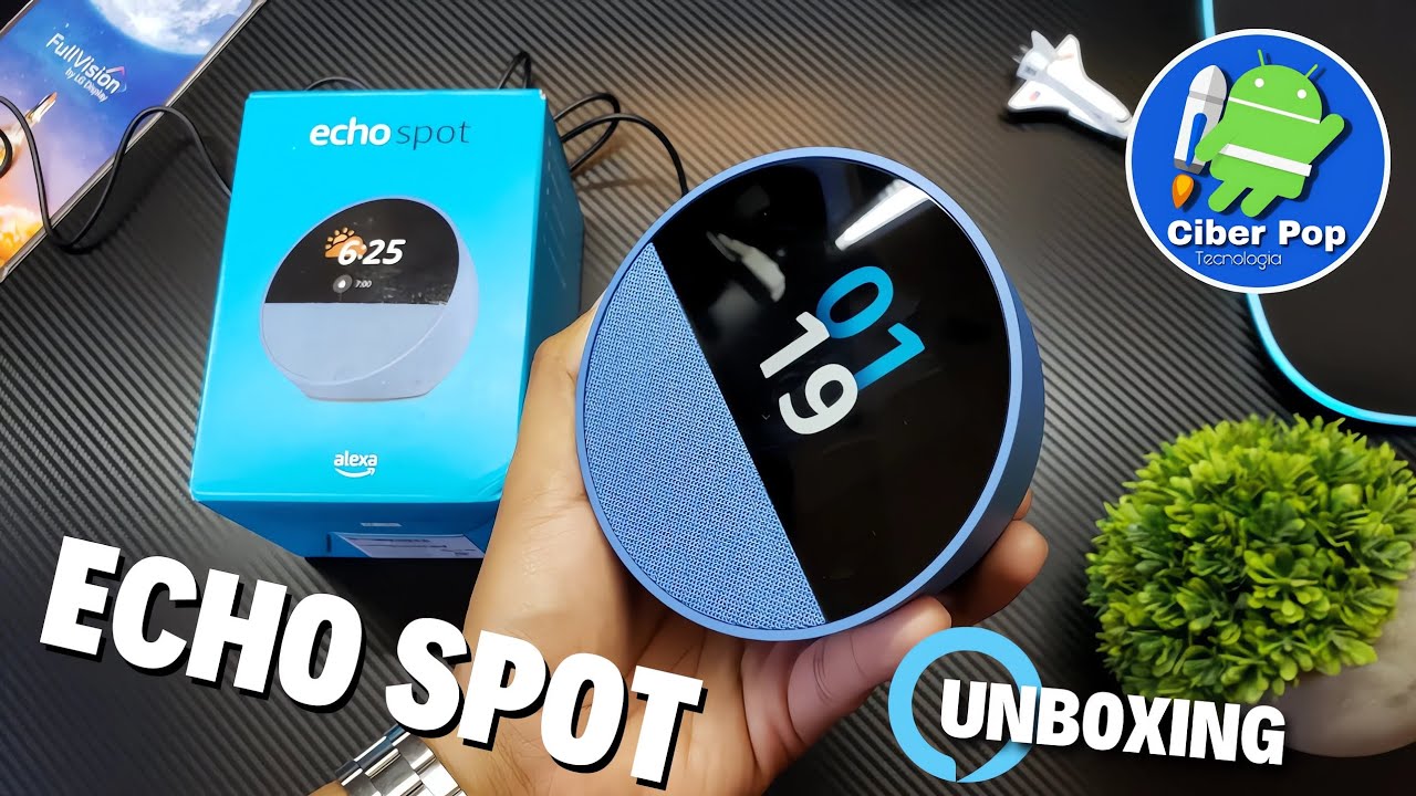 Amazon ALEXA ECHO SPOT | Распаковка и характеристики