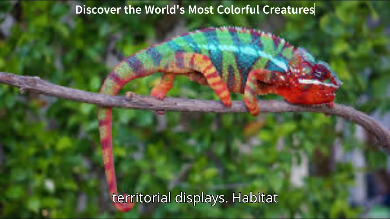 Discover World's most Colourful Creatures.