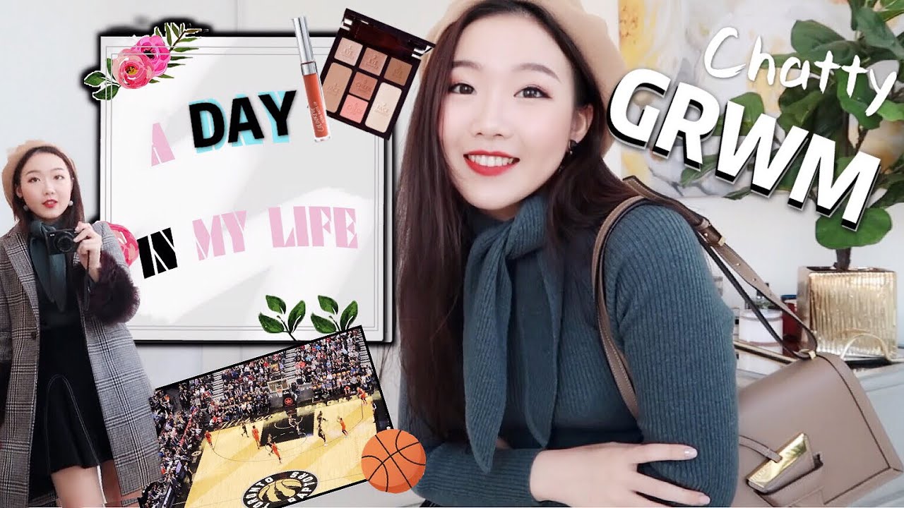 CHATTY GET READY WITH ME❤️| 超多新品上脸 边聊边画+我平常的一天！！