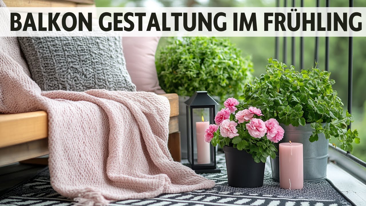 🌸 Frühlingshafte Balkon-Gestaltung – 40 stilvolle Inspirationen für eine traumhafte Wohlfühloase!☀️🌿