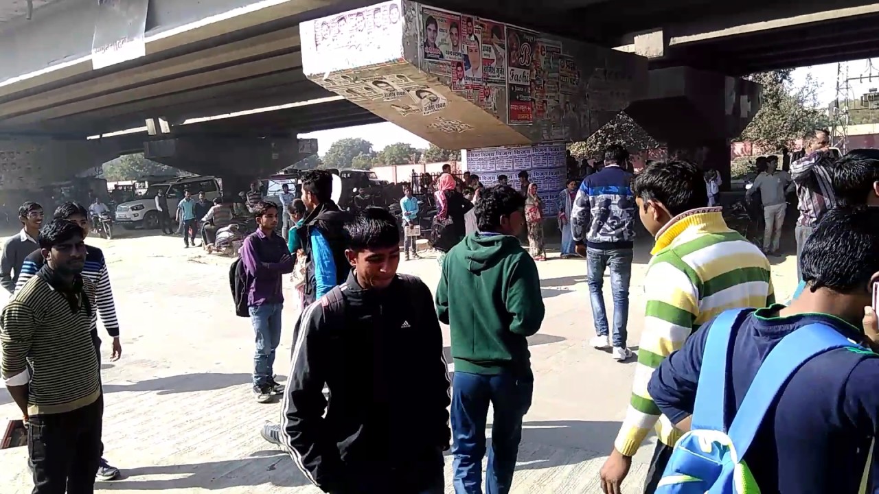 College student strike on LBS COLLEGE kotputli jaipur