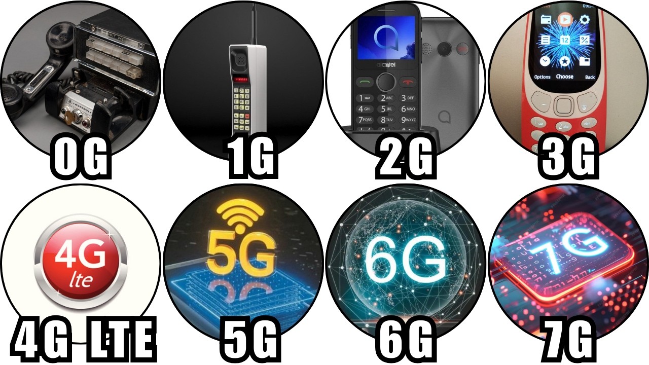Every Mobile Network&rsquo;s Explained in 9 Minutes