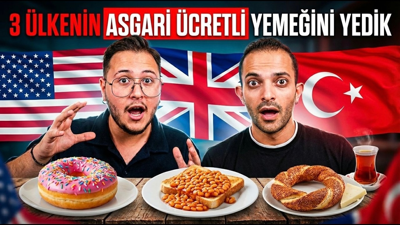 3 ÜLKE TEK ASGARİ ÜCRET 🇹🇷 🇺🇸🇬🇧