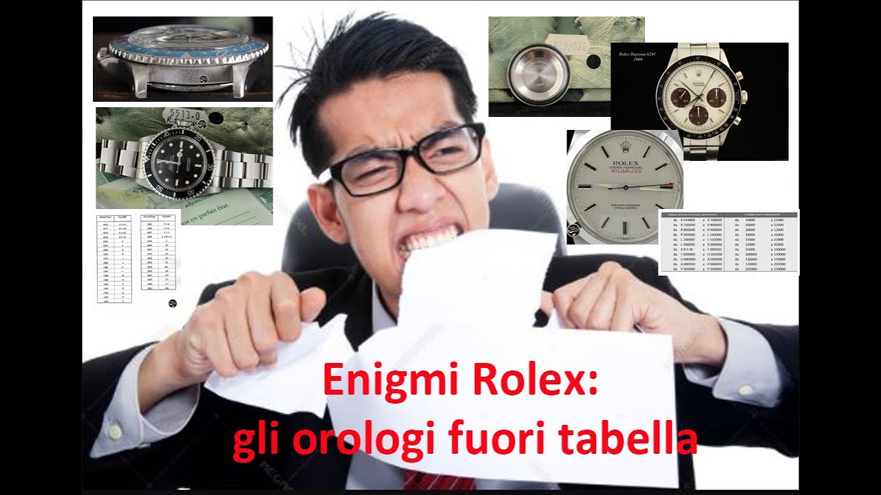 Enigmi Rolex: gli orologi fuori tabella - Stefano Mazzariol Vintage Watches