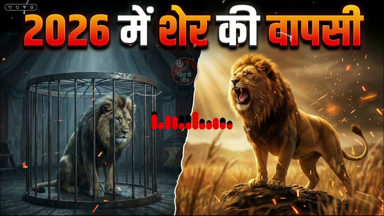 शेर की कहानी जो आपको जगा देगी | 6 Lessons from Can't Hurt Me | Real Motivation Hindi