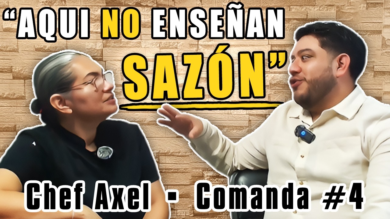 ESTO NO TE LO DICE LA ESCUELA | Charla con el Chef Axel | Comanda 04x02