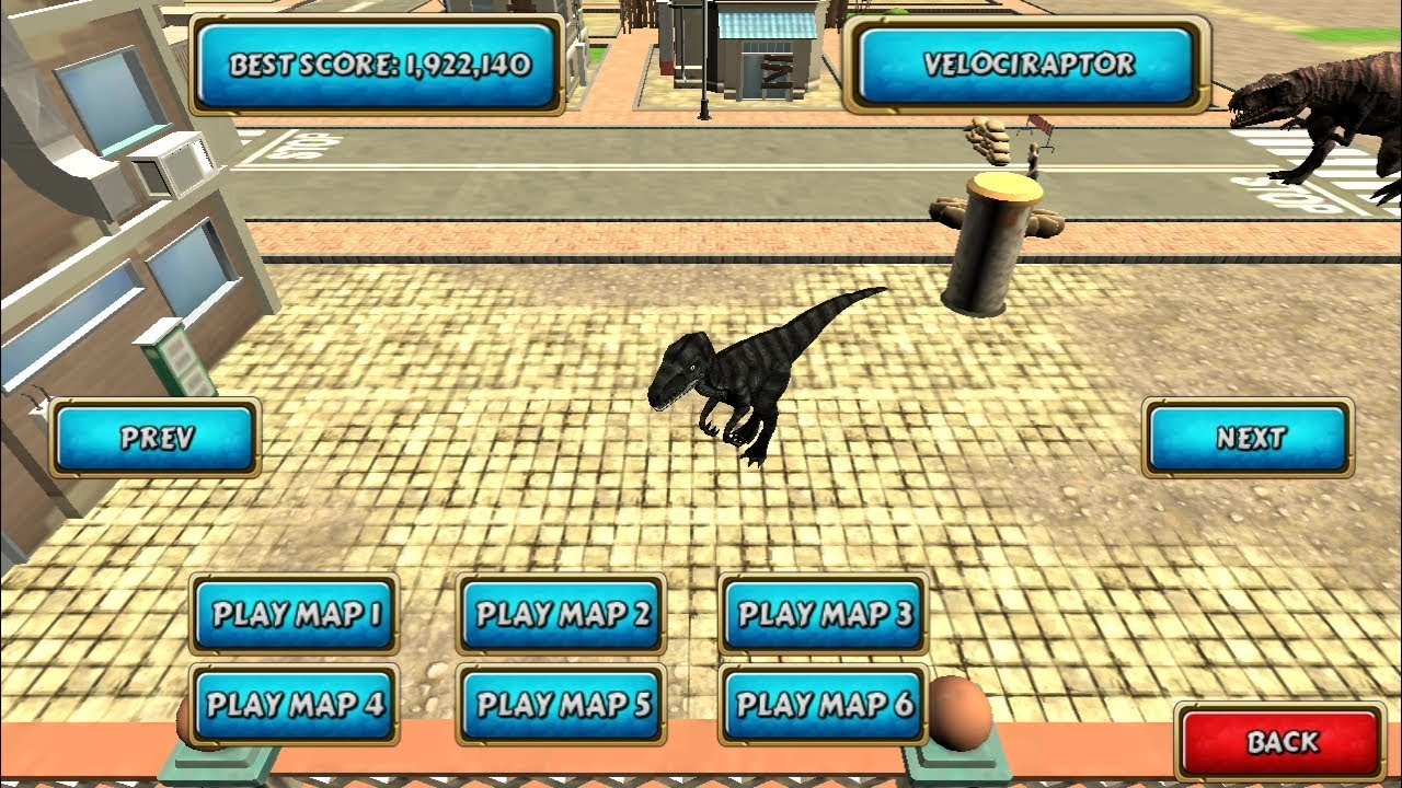 Dinosaur Simulator 2 Dino City | Android Gameplay #3
