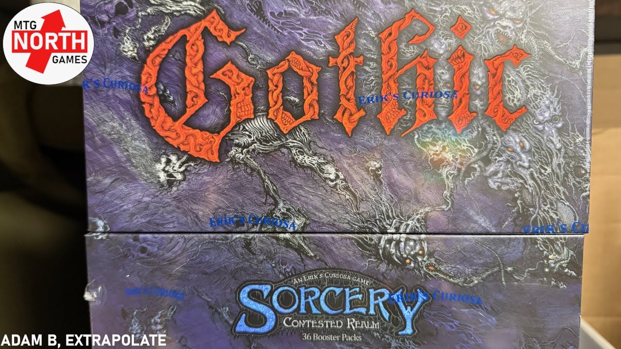 Double GOTHIC Box Opening: Hunting God Packs & Curios In Sorcery's Latest Set