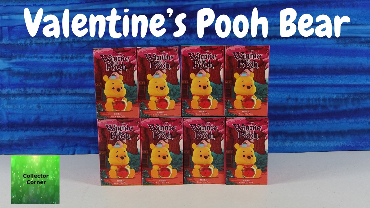 Распаковка фигурки Винни-Пуха из серии Disney Pop Mart Blind Box.