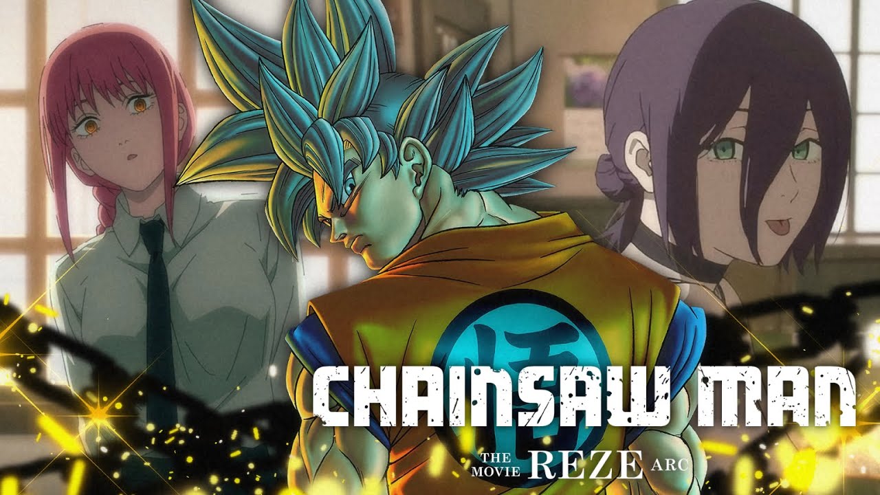 Goku Stops Makima (Reze Arc) (Manga Parody)