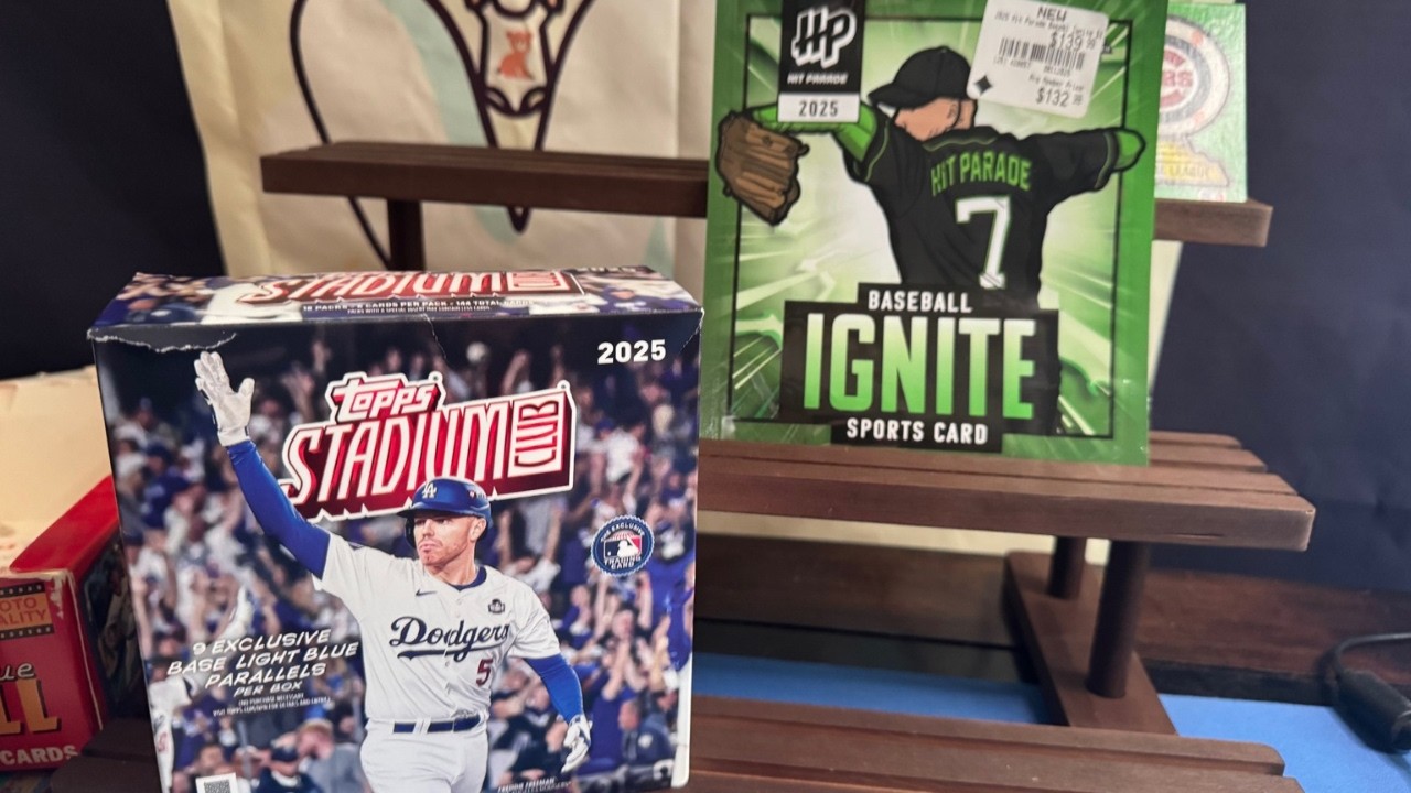 2025 TOPPS Stadium Club & Hit Parade opening!