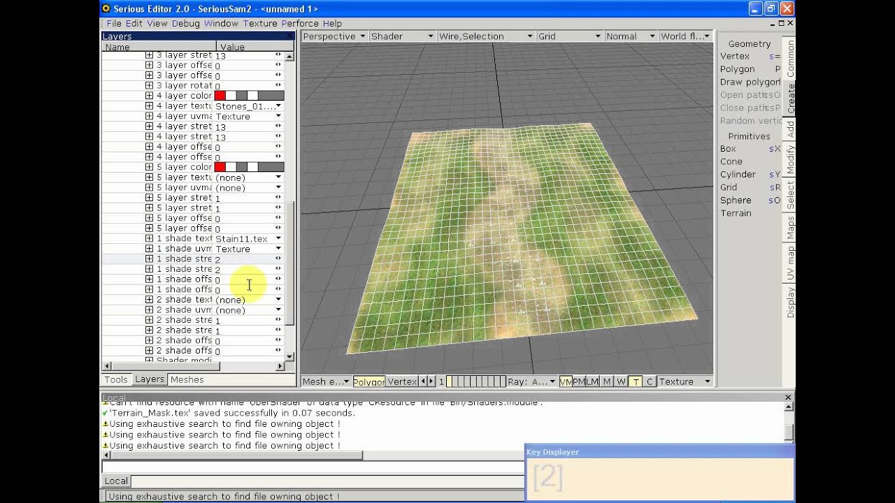 Serious Editor 2 - Terrain Tutorial