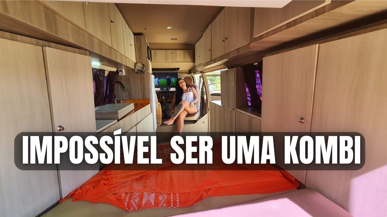 Tour na kombihome que não parece kombi.