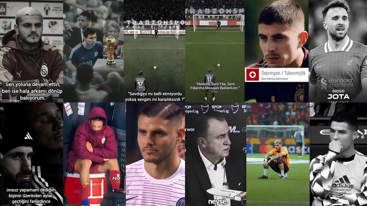 Futbol Tayfaya Özel Film Tadında Sad Edit Derleme 2026 (Hayatı Sorgularken İzlemelik)