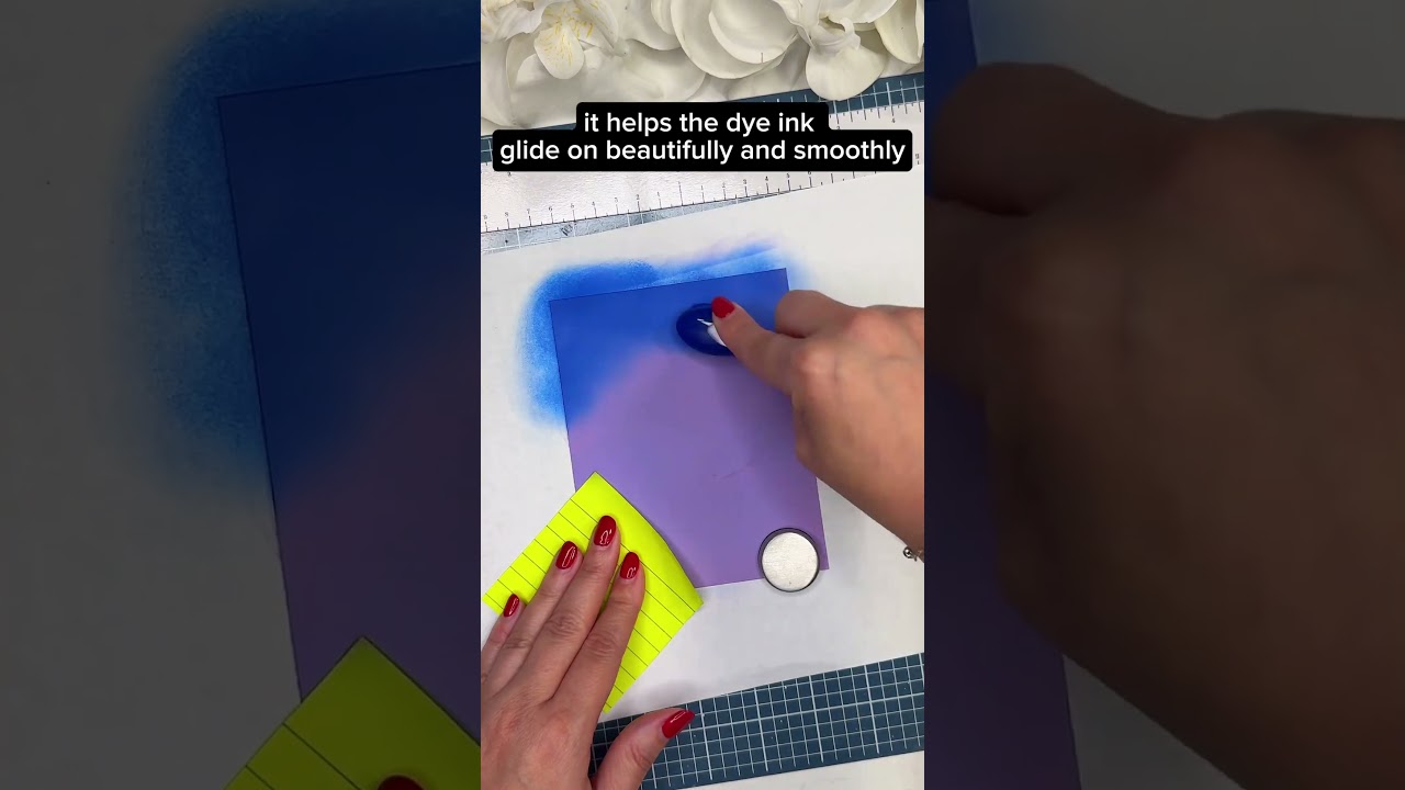 Magic is in the ink-blending 💜 