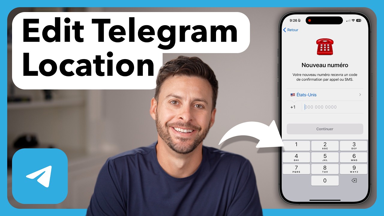 How To Change Location In Telegram