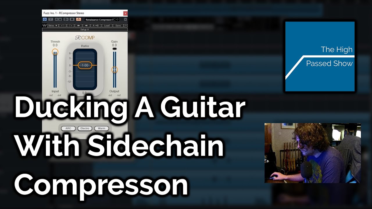 Ducking A Guitar With Sidechain Compresson From A Vocal