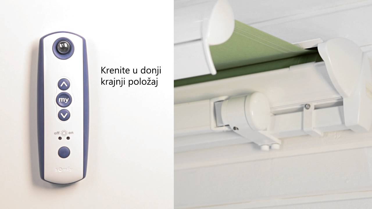 SOMFY programiranje - Orea RTS