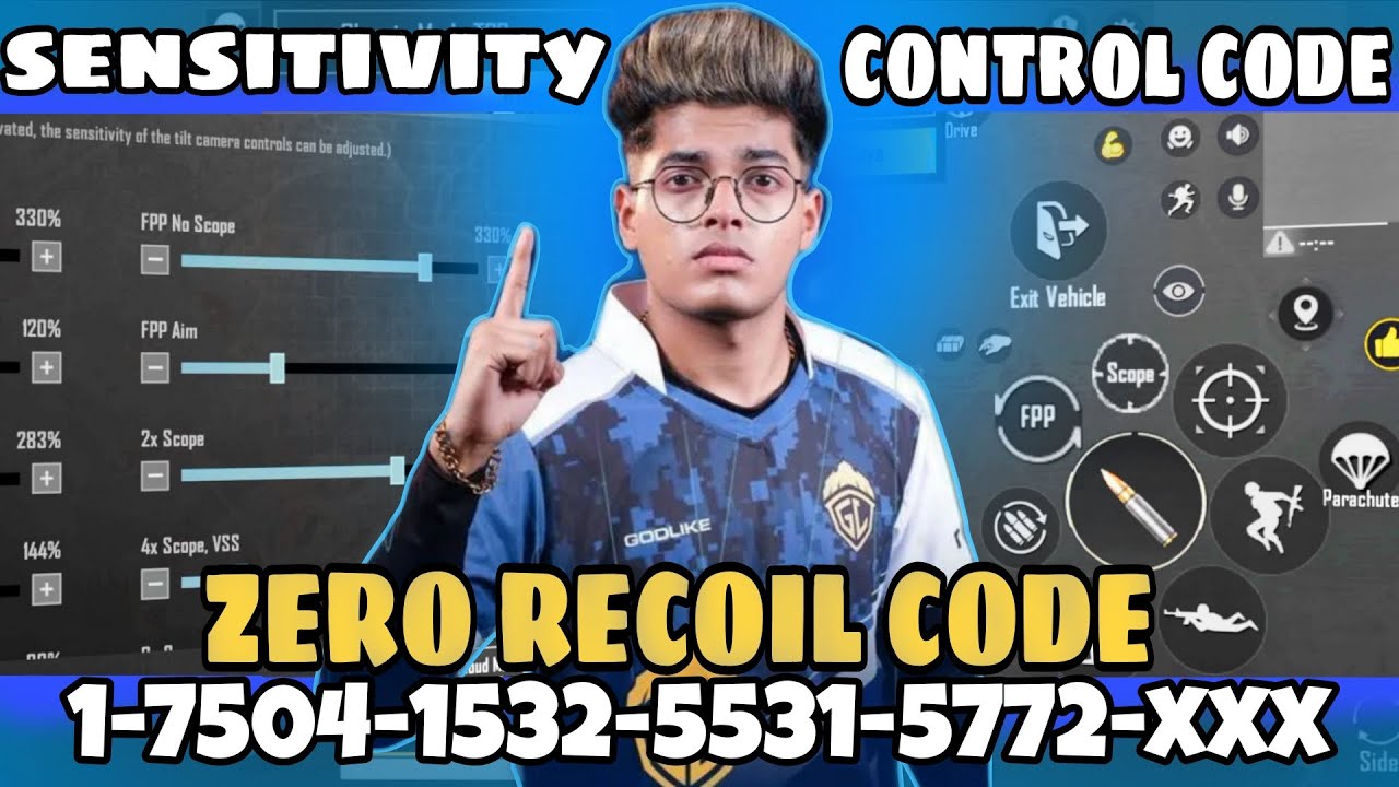 OMG 😱 Jonathan Control & Sensitivity Code Reveal 👋🏻🔥
