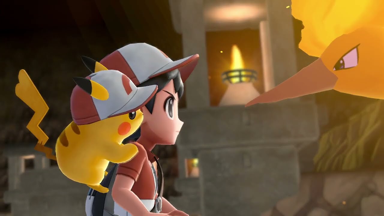Legendary Capture: Pokémon Let's Go Pikachu - Catching Moltres with  a Poké Ball! #nintendoswitch