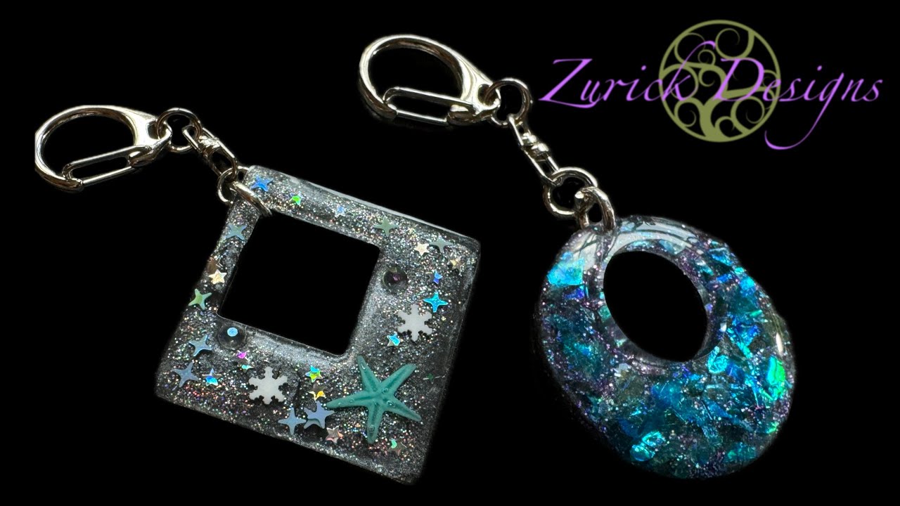 Playing with UV Resin- Making Keychains