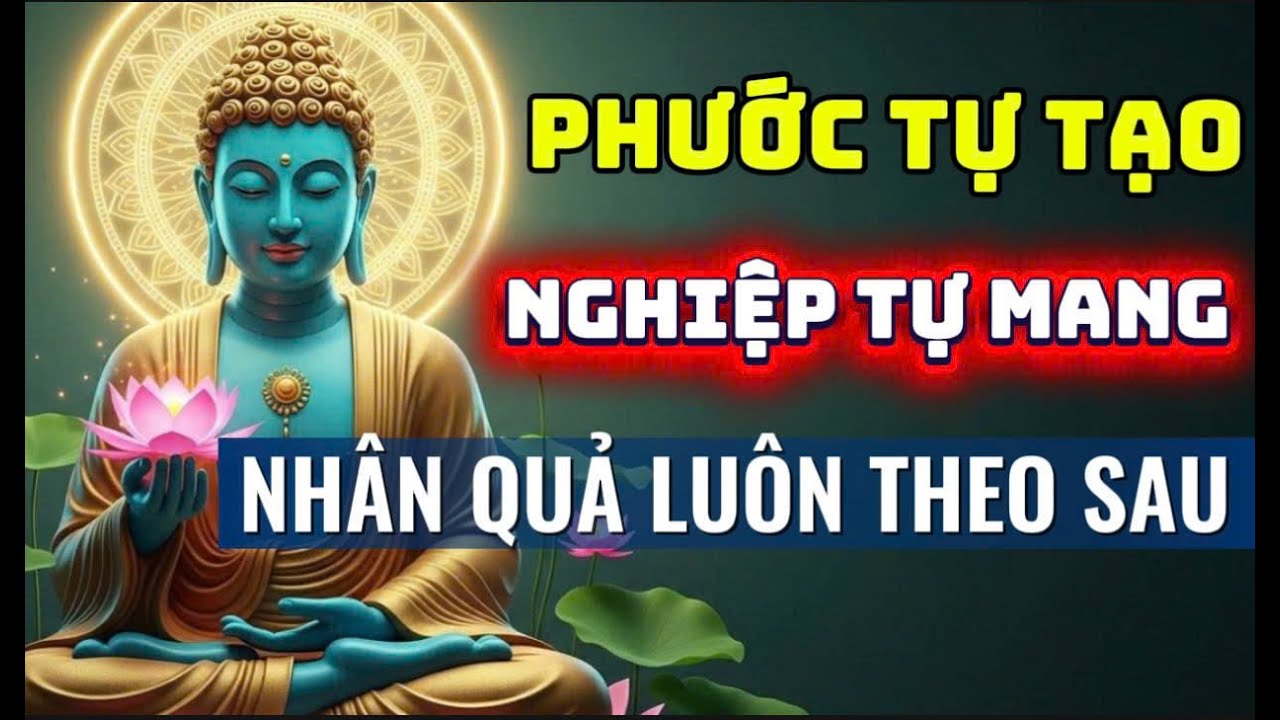 Phật Dạy Rất Thật: Phước Tự Tạo, Nghiệp Tự Mang – Nhân Quả Luôn Theo Sau