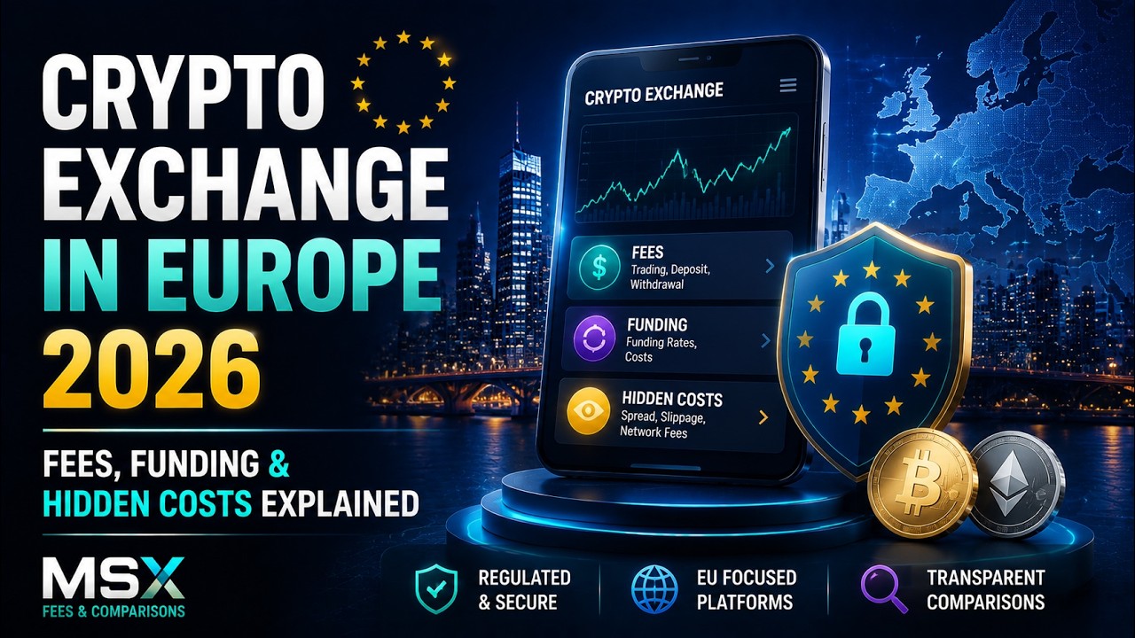 Crypto Exchange in Europe 2026: Fees, Funding & Hidden Costs Explained