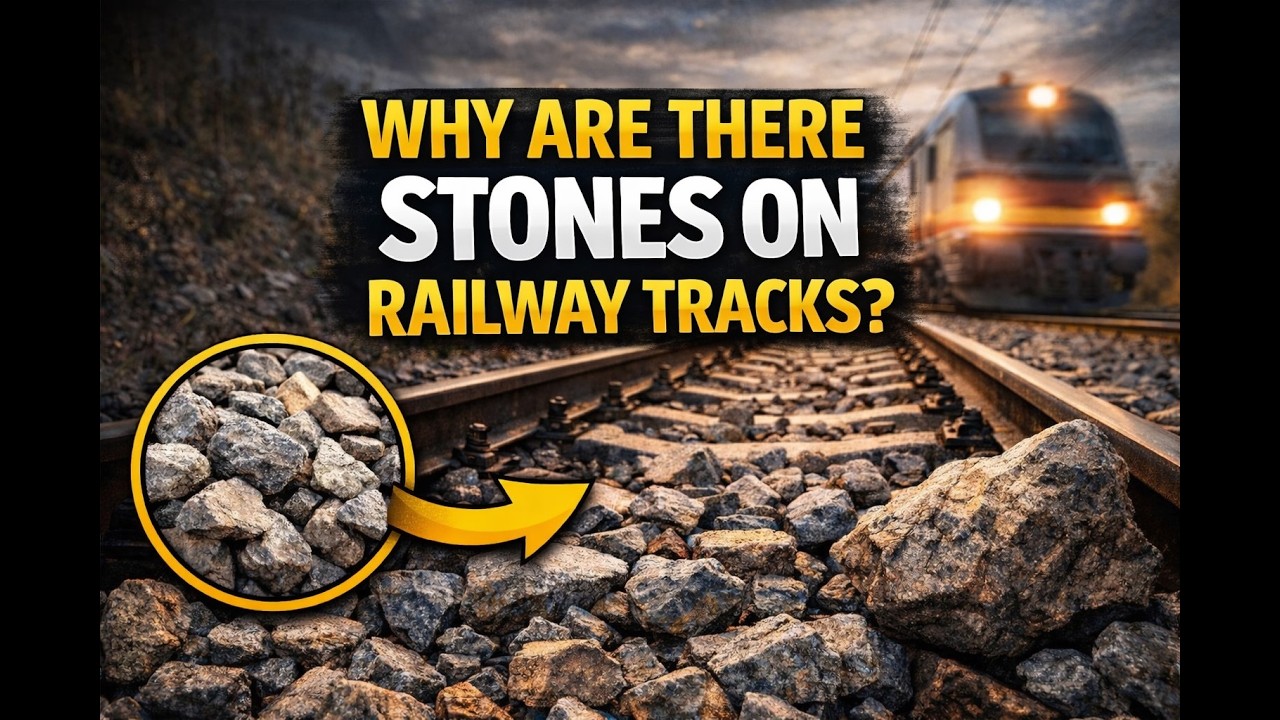 Why Are There Stones on Railway Tracks? The Real Reason