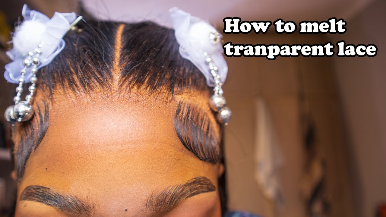 How To Melt Transparent Lace Wig