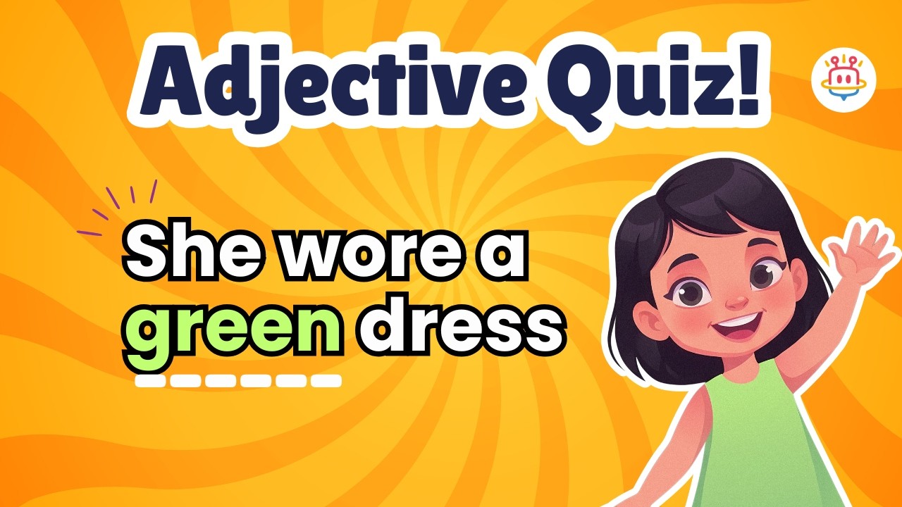 Define and Use Adjectives for People and Objects | English Grammar for Kids | Easy Adjective Lesson