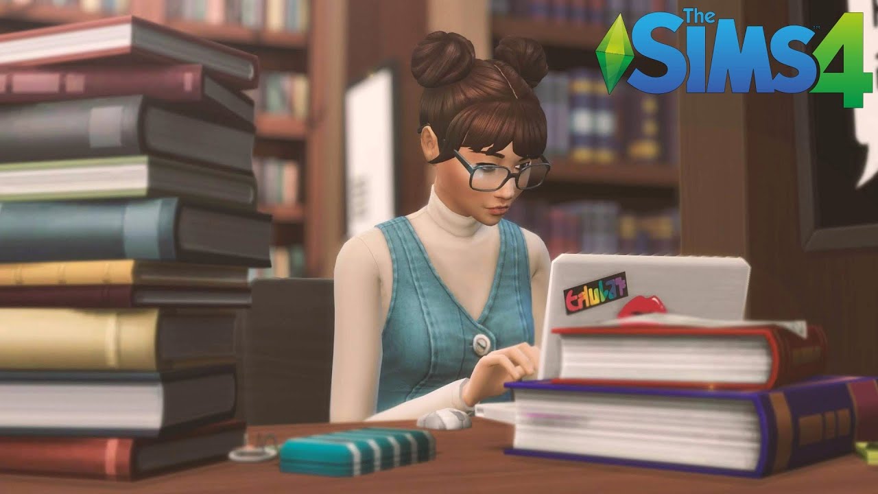 Willow Creek Library 📚 #4 | the Sims 4 | Stop Motion