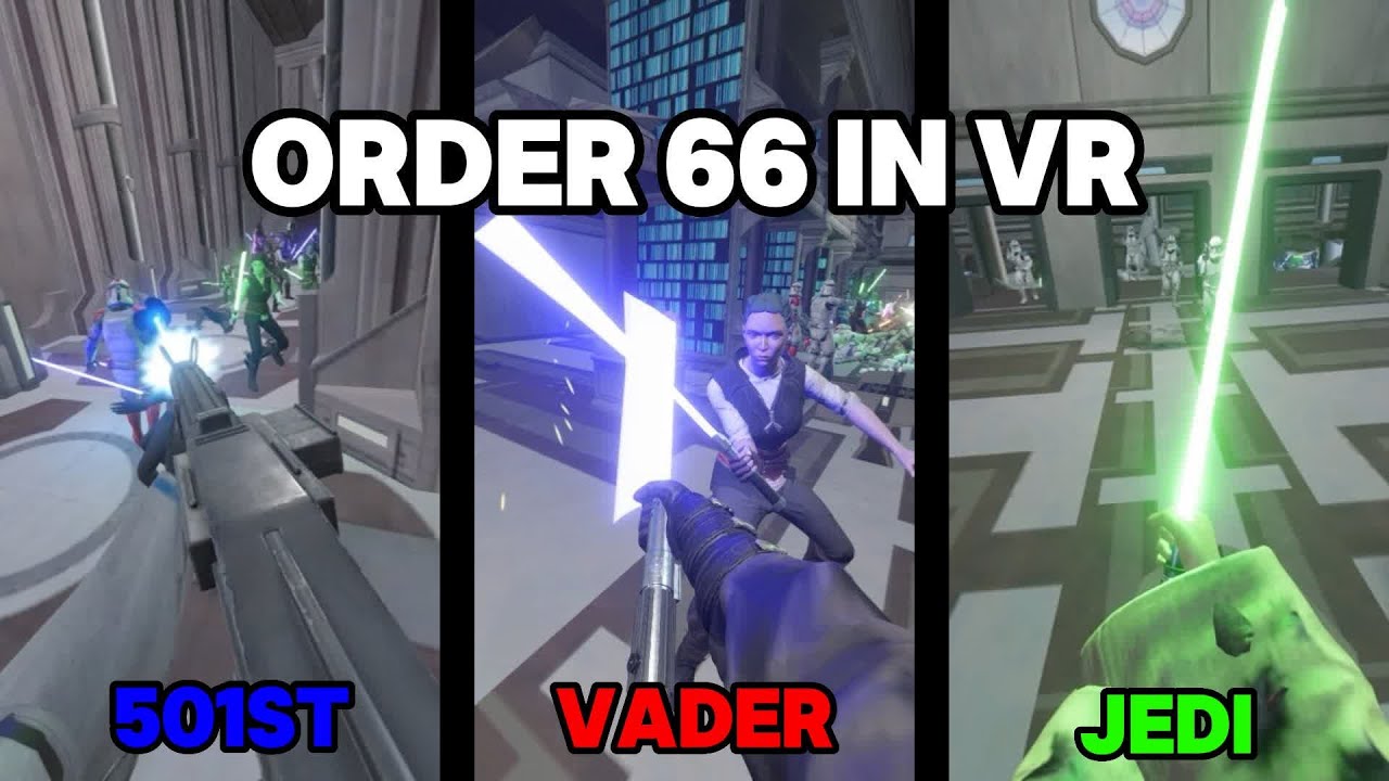 Order 66 in VR | All POV's (Blade and Sorcery)