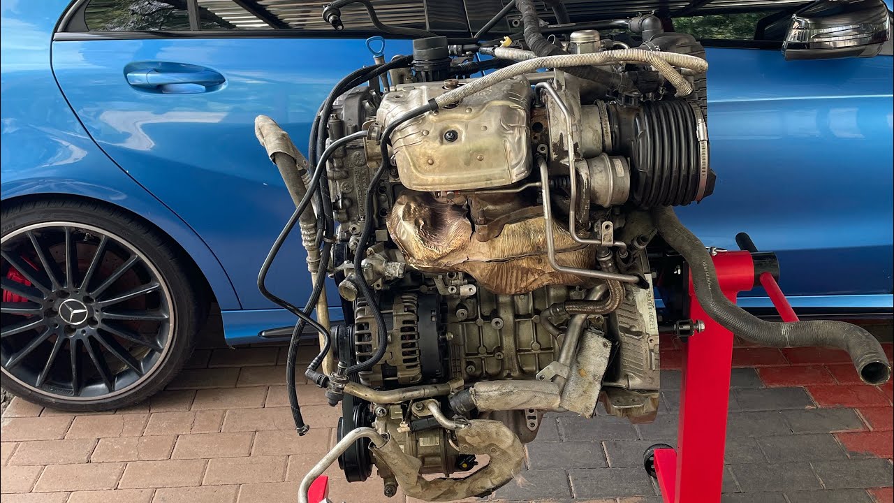 Mercedes Benz a45 AMG M133 W175 rebuild project part 2