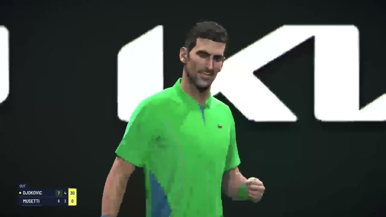 Live: Novak Djokovic Vs Lorenzo Musetti - Aus Open 2026 Preview - Quarter Final - Official game ATP