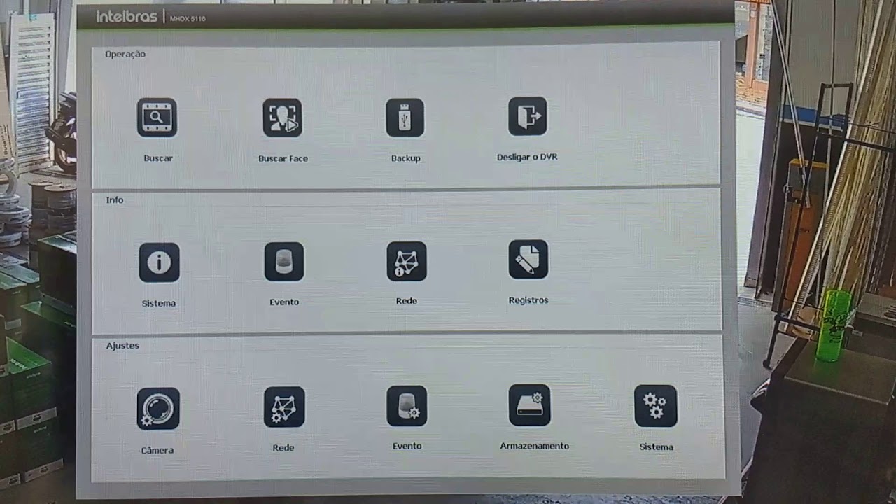 Configurar DVR Intelbras para gravar por detecção de movimento apenas