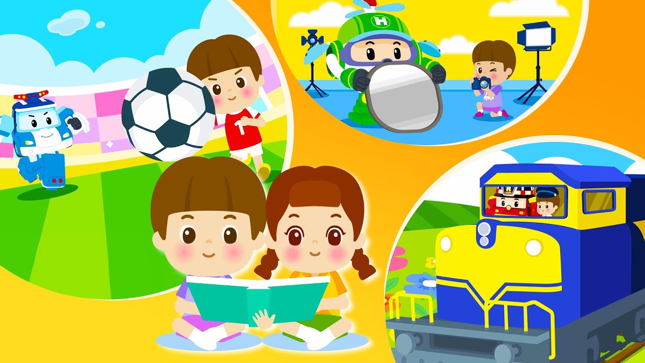 When I Grow Up│POLI Jobs and Career Song│what is my dream?│10Min│Robocar POLI - Nursery Rhymes