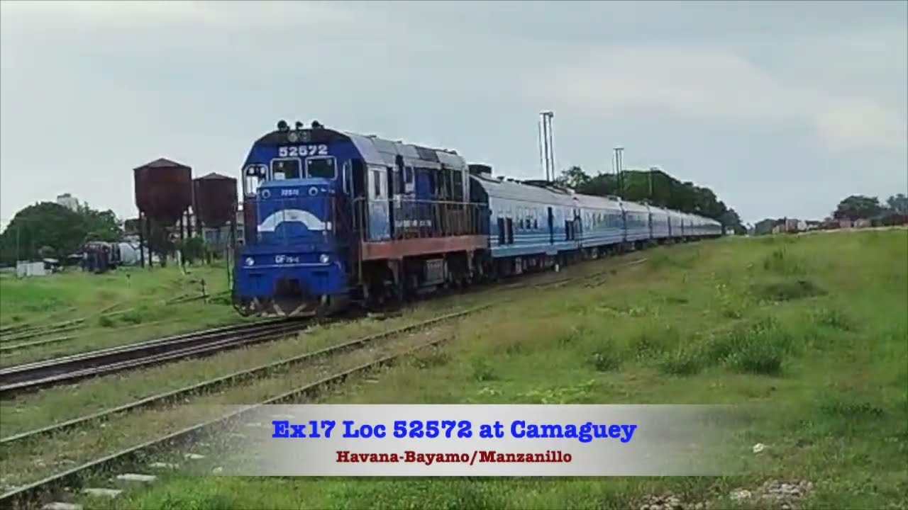 Eastbound & Westbound Nationals through Camaguey!!!Locos 52557/52/66/72/29!!August 2025!!!