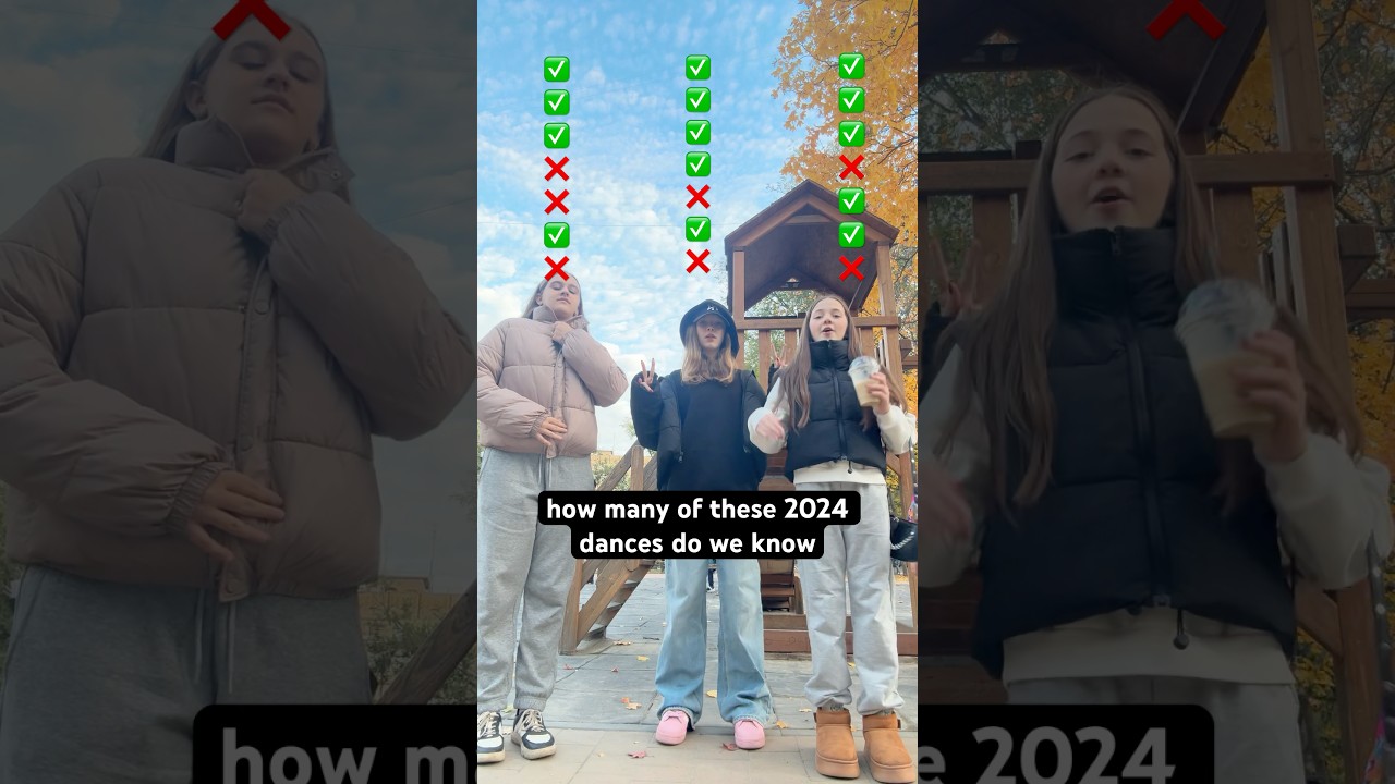 how many of there 2024 dances do you know? - sst #shorts