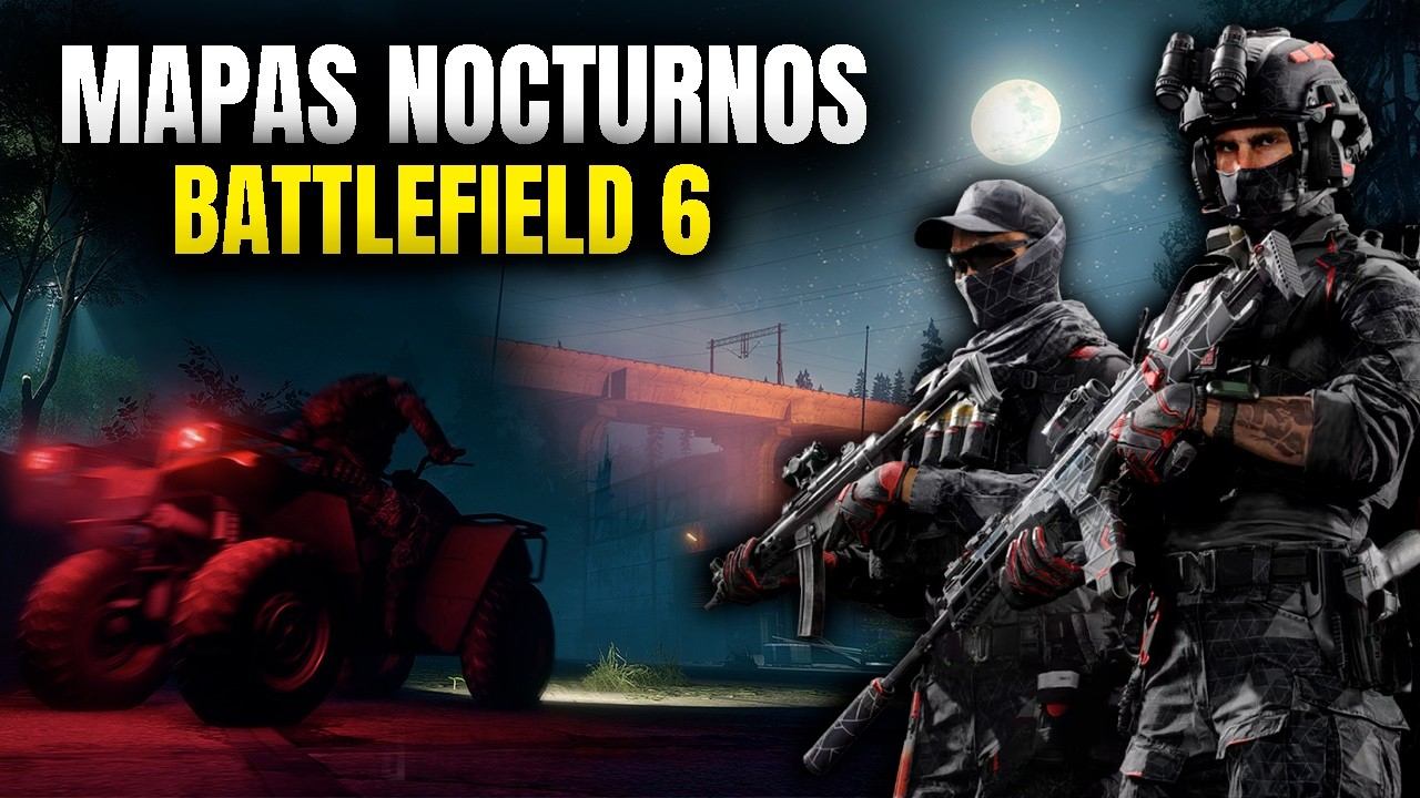 Battlefield 6 tendrá MAPAS de Nocturnos en la temporada 2
