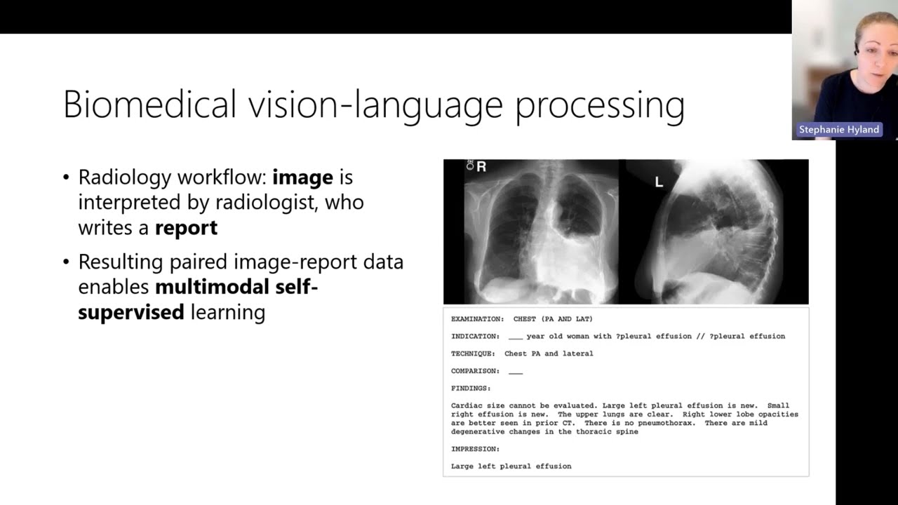 Learning to Exploit Temporal Structure for Biomedical Vision-Language Processing