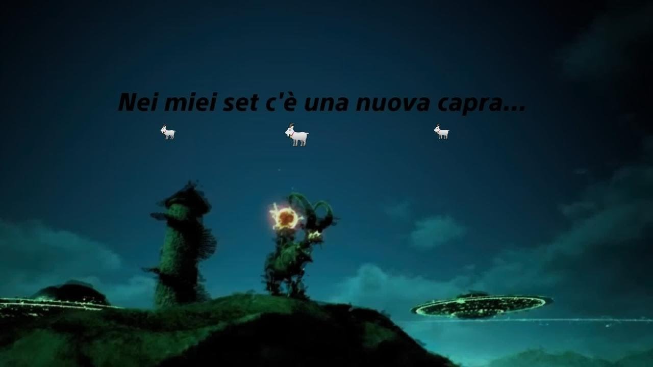 Nei miei set, c'è una nuova capra... 🐐