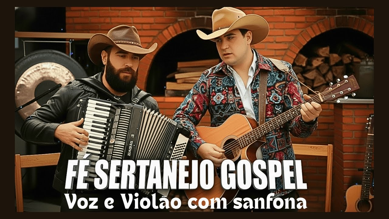 Perdido sem cristo | Louvores Sertanejo Gospel 2026 Com Voz e Violão com sanfona