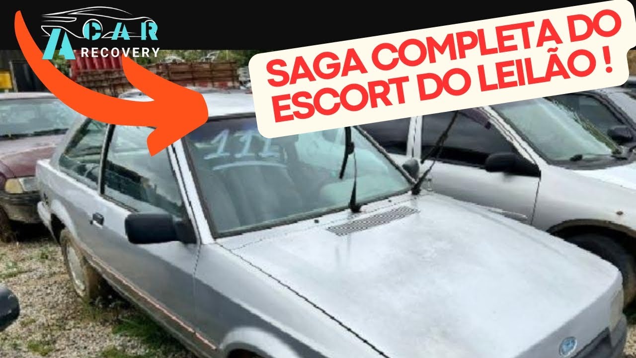 Saga completa do Escort Hobby do leilão do DETRAN!!!
