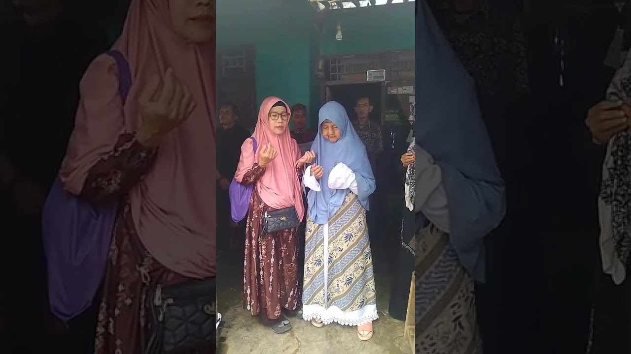 Acara pelepasan ibunda Musliha yg mao umroh 