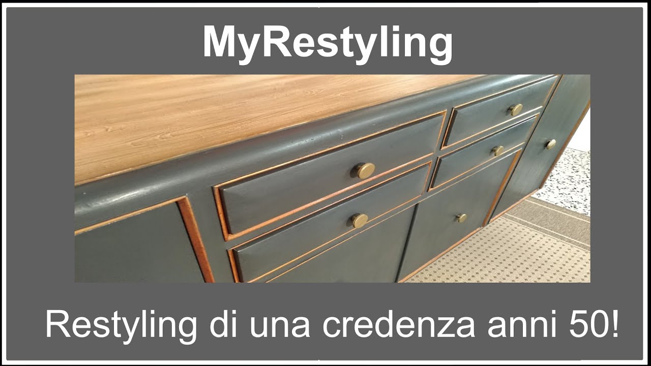 Restyling di una credenza anni '50