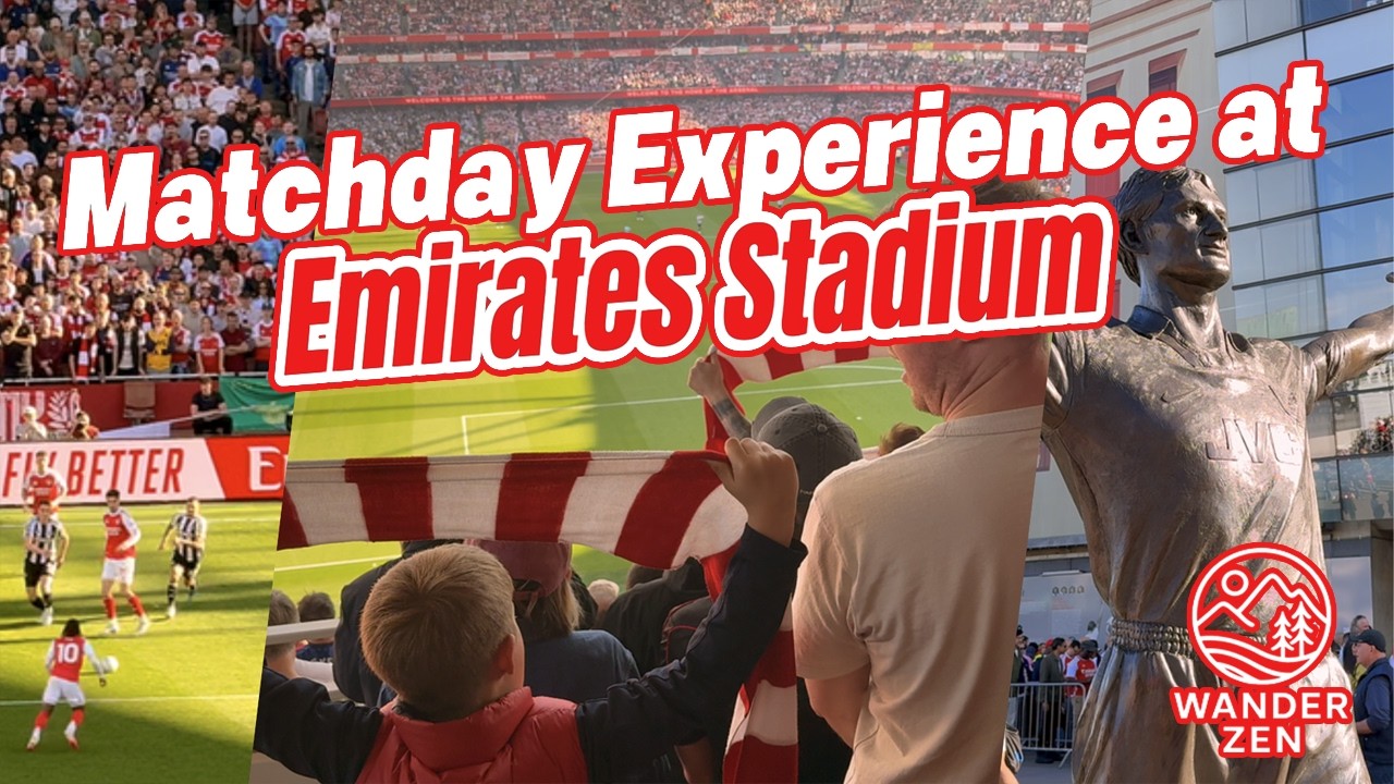 Arsenal vs Newcastle Matchday Experience ⚽ | Emirates Stadium Atmosphere